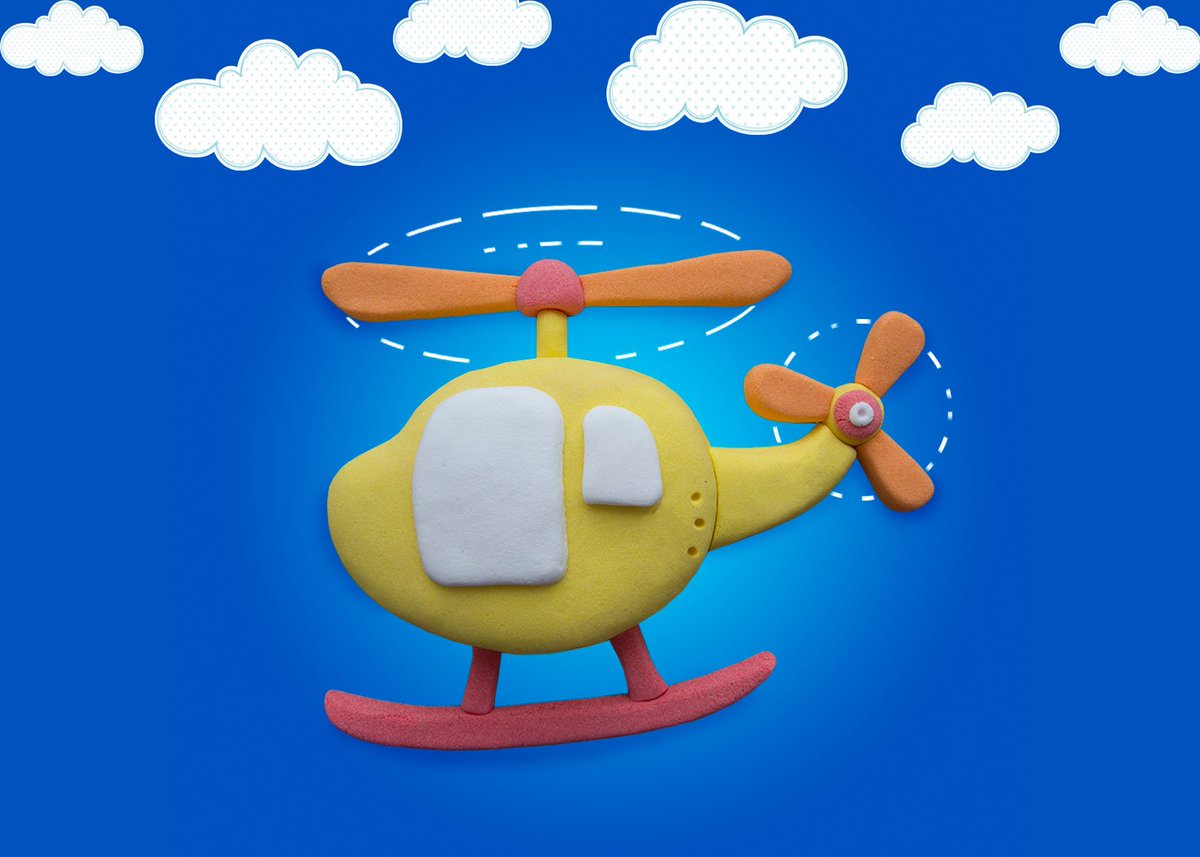 ZephyrPlay's tweet image. Look out ! This is Zephyr Helicopter ! You can do your own Helicopter from 7 different colors. #PlayDoh #Imagination #Creative #Creativity #zephyr #playdough #plasticine #clay #bake #kids #toys #toys