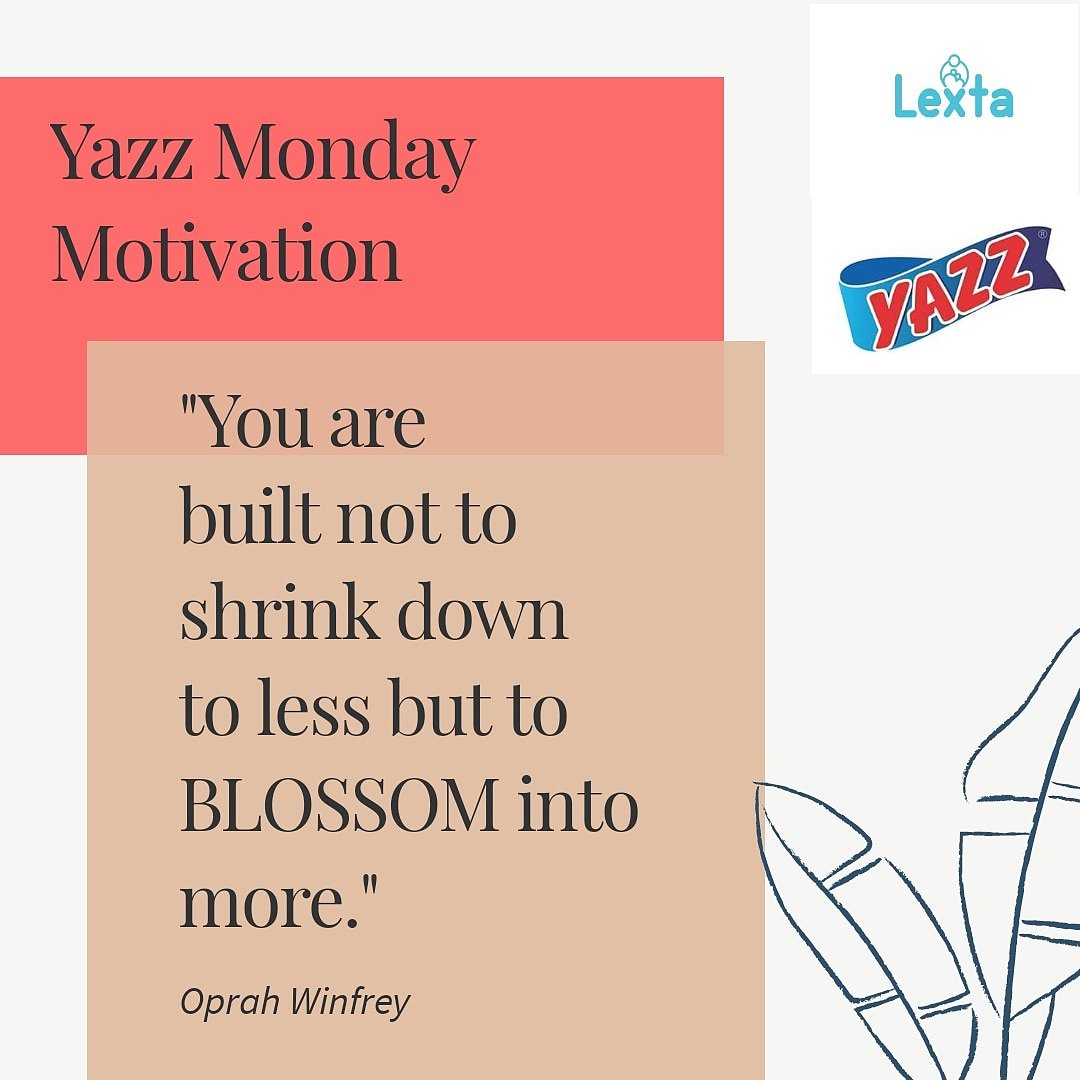 lextaghana's tweet photo. Yazz Monday Motivation
"You are built not to shrink down to less but to Blossom into more"
Oprah Winfrey
#Lexta #Yazz #LextaGhana #YazzMondayMotivation #LextaYazz #Mondaymotivation https://t.co/1v1NCy89G0