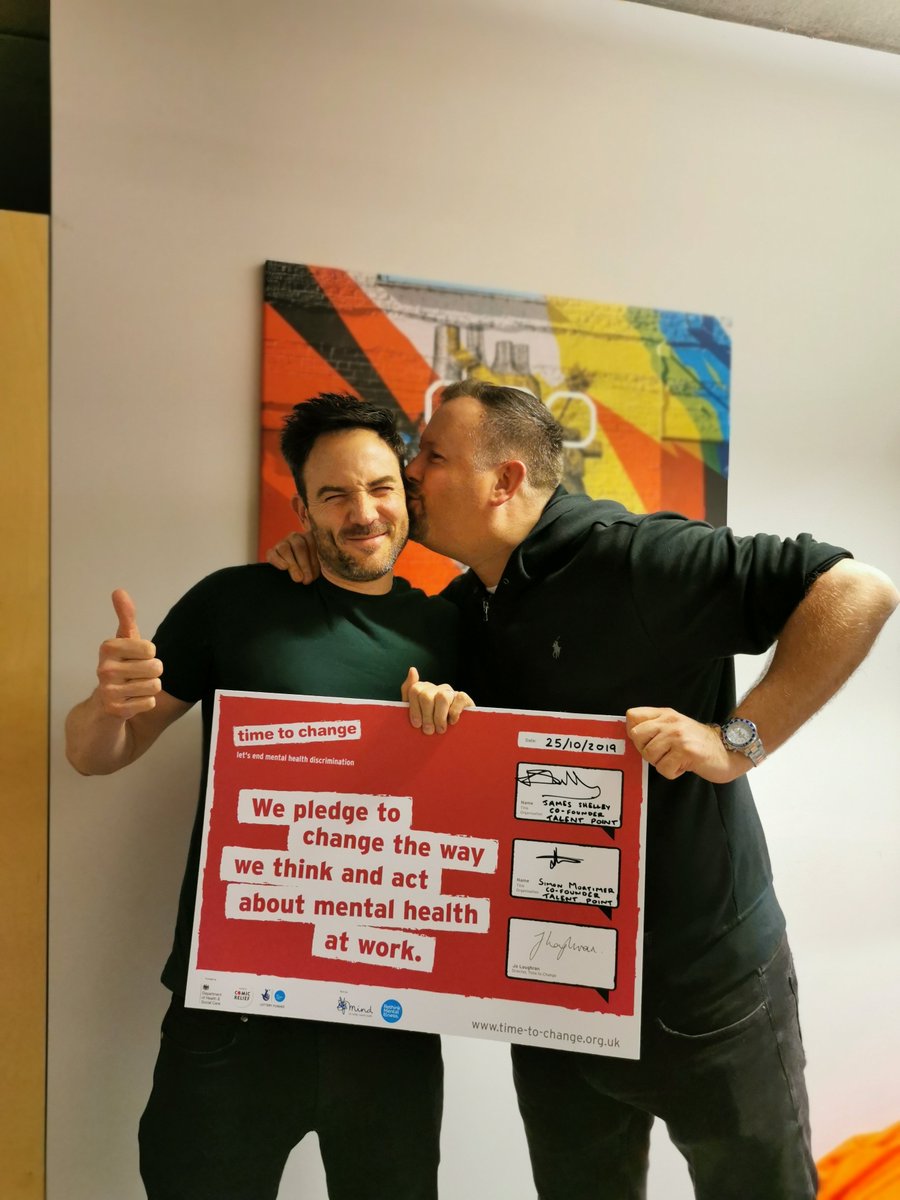 talentpointuk's tweet photo. Beyond proud to have created an Employer Action Plan with @TimetoChange to make real, long-term improvements with how we support mental health in the office!

#TimeToChange #MentalHealth #WellbeingAtWork #OfficeCulture #SupportingEachOther https://t.co/npxFgo0yzb
