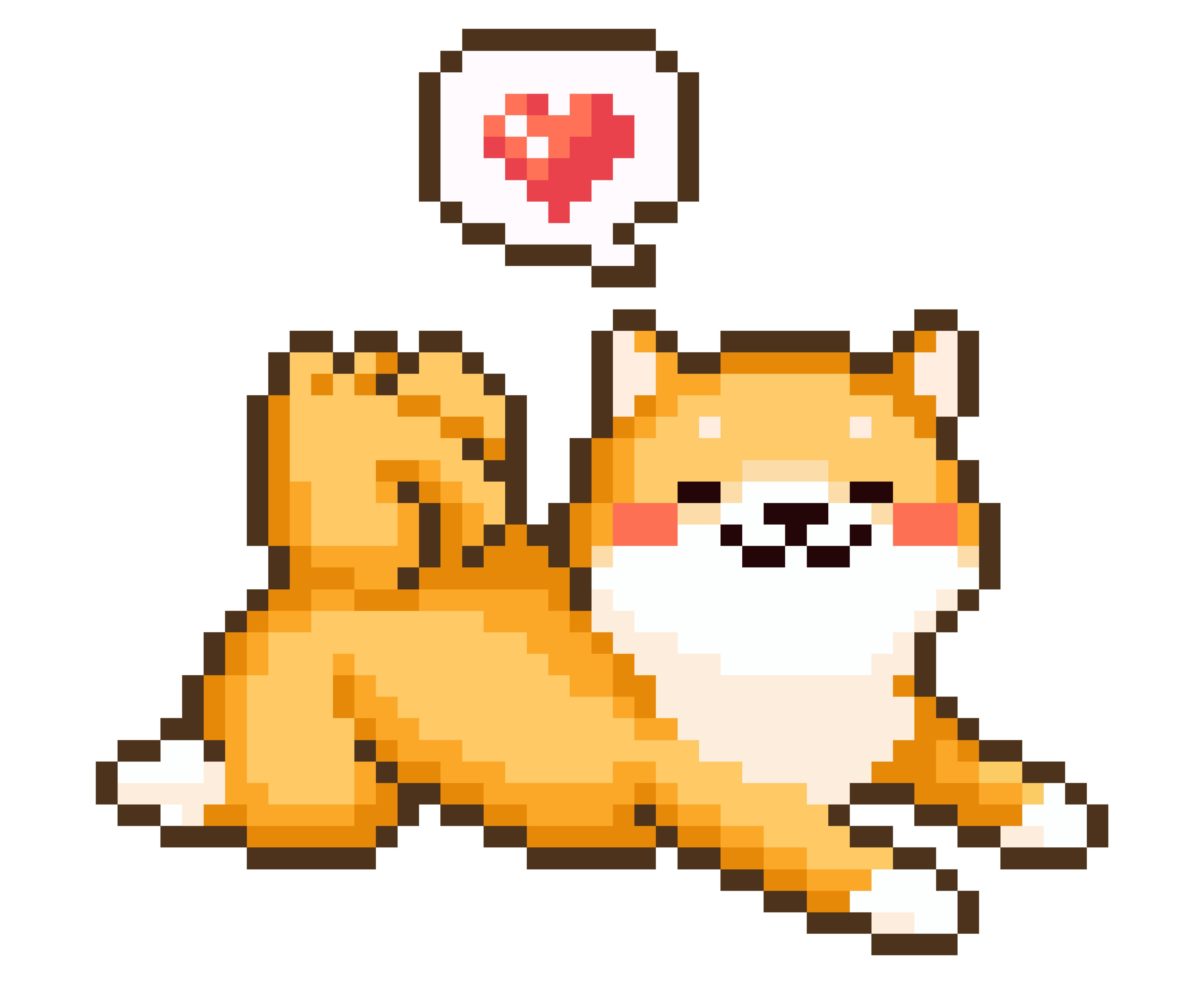 Сиба ину Pixel