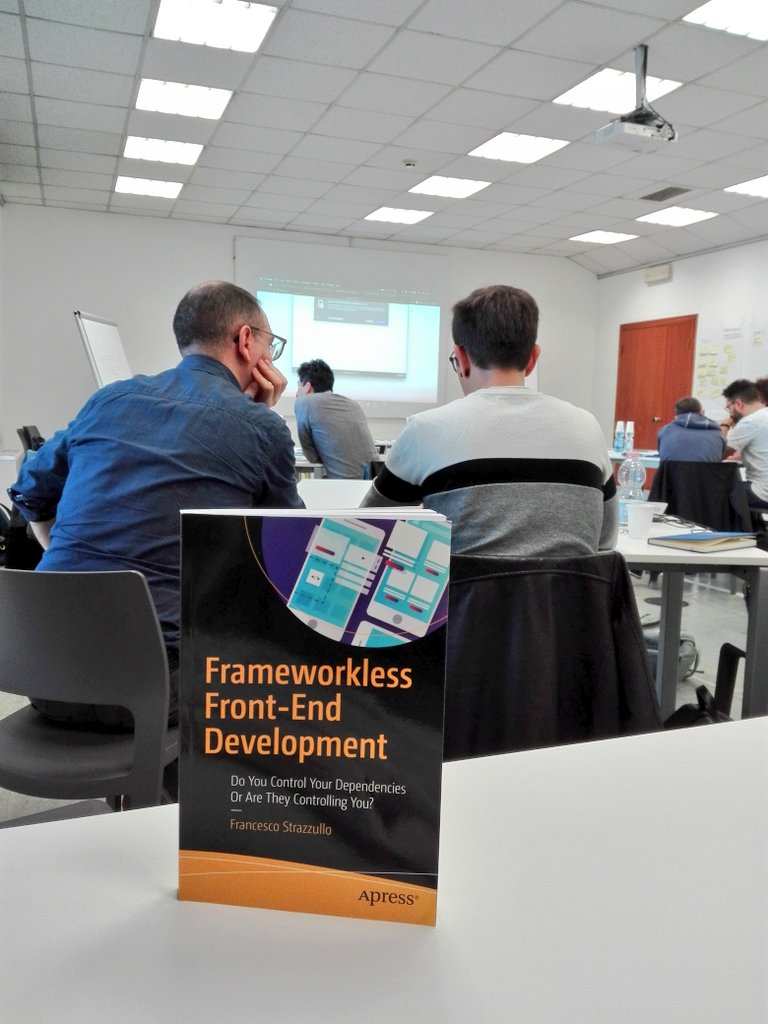 avanscoperta's tweet image. Cos&apos;è un Framework? Come sceglierlo in base al progetto da sviluppare? E come essere meno dipendente da un Framework? @TheStrazz86 ci guiderà in un viaggio alla scoperta dell&apos;approccio  #Frameworkless [28 - 29.10.19]
#wearelearners