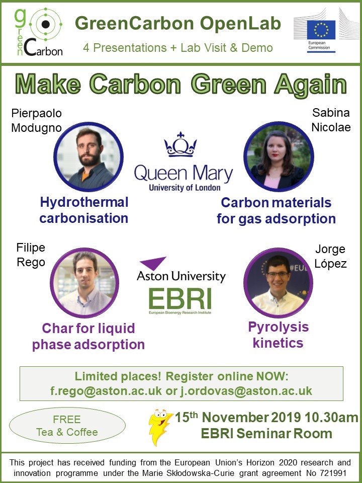 PhD Jorge Lopez-Ordovas (@phdjorgelo) on Twitter photo SAVE THE DATE!! 15th November we have the 3rd OpenLab session from <a href="/GreenCarbonETN/">GreenCarbon</a> (<a href="/MSCActions/">Marie Skłodowska-Curie Actions</a>;<a href="/EU_Commission/">European Commission</a>) at <a href="/EBRI_UK/">EBRI - Energy & Bioproducts Research Institute</a>; This time, we will host <a href="/nicolae_sabina/">Sabina Alexandra Nicolae</a> and <a href="/pmodugn0/">Pierpaolo Modugno</a> from <a href="/QMUL/">Queen Mary University of London</a> to give a presentation. @Aston_EAS <a href="/AstonCEAC/">Aston CEAC Society</a> <a href="/APRS_official/">Aston Postgraduate Research Society 2024</a> Book your place now!! SAVE THE DATE!! 15th November we have the 3rd OpenLab session from <a href="/GreenCarbonETN/">GreenCarbon</a> (<a href="/MSCActions/">Marie Skłodowska-Curie Actions</a>;<a href="/EU_Commission/">European Commission</a>) at <a href="/EBRI_UK/">EBRI - Energy & Bioproducts Research Institute</a>; This time, we will host <a href="/nicolae_sabina/">Sabina Alexandra Nicolae</a> and <a href="/pmodugn0/">Pierpaolo Modugno</a> from <a href="/QMUL/">Queen Mary University of London</a> to give a presentation. @Aston_EAS <a href="/AstonCEAC/">Aston CEAC Society</a> <a href="/APRS_official/">Aston Postgraduate Research Society 2024</a> Book your place now!!