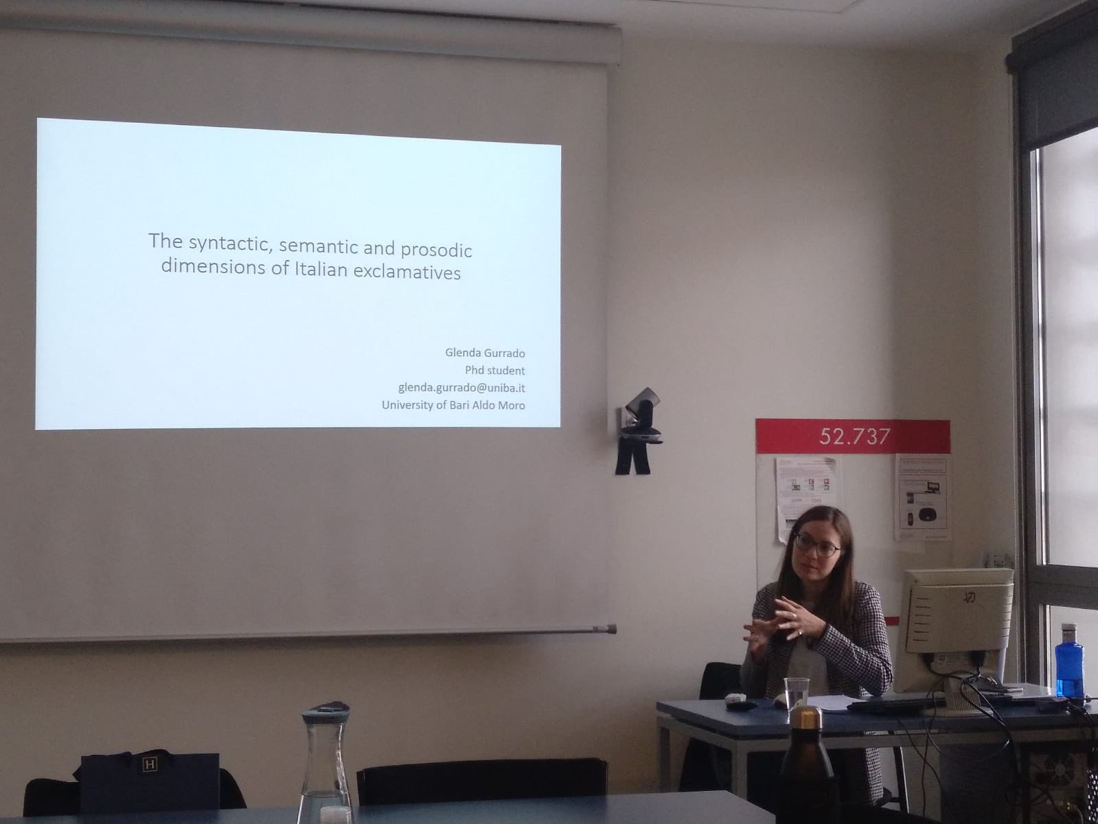 Prosodic Studies Group (GrEP) on Twitter: "Today's seminar our PhD student, Glenda Gurrado: “The syntactic, semantic and prosodic dimensions of Italian exclamatives”. https://t.co/YdYBLmT0KA" / Twitter