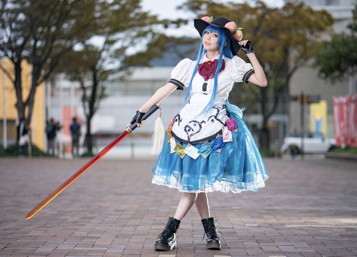 東方Project 比那名居天子 コスプレ衣装 - コスプレ