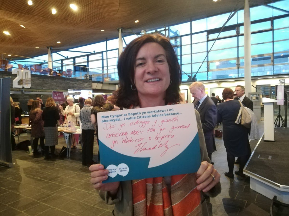 CABCymru's tweet photo. Diolch @Eluned_Morgan am ymuno รข ni yn gynharach y mis hwn i ddathlu #80MlyneddoGyngor a diolch am eich geiriau caredig ๐
Thank you Eluned morgan for joining us earlier this month as we celebrated #80YearsofAdvice and thanks for your kind words ๐ https://t.co/eZWaHxGS4B