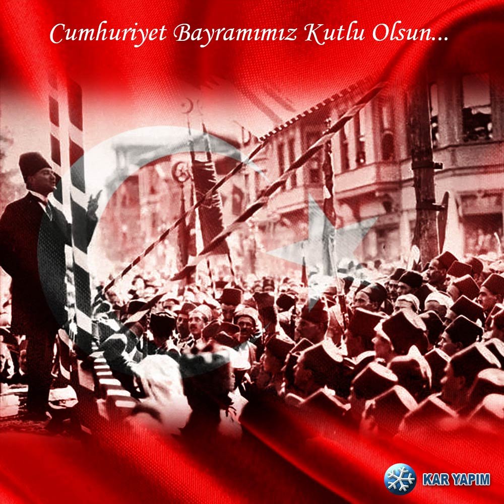 KarYapim's tweet photo. 29 Ekim Cumhuriyet Bayramımız Kutlu Olsun...

#29EkimCumhuriyetBayramıkutluolsun #29ekimcumhuriyetbayramımızkutluolsun #29EkimCumhuriyetBayramı #Türkiye #Atatürk

https://t.co/ERBfp5mT7n
https://t.co/6sLPsPHYqq https://t.co/4xWK4psOO9