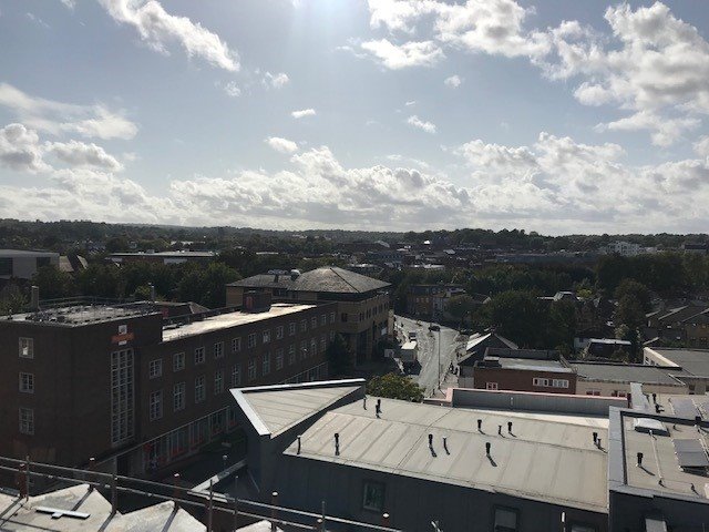 Epsom_Builders's tweet photo. Birds eye view from the top of the crane! #epsombuildersltd #specialistbuilders https://t.co/WLUZqKGfdv