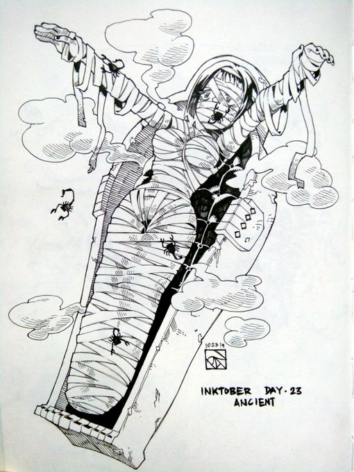 #Inktober2019 Days 23-26 ! 