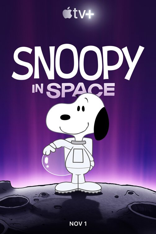 Snoopy in Space poster op Apple TV+