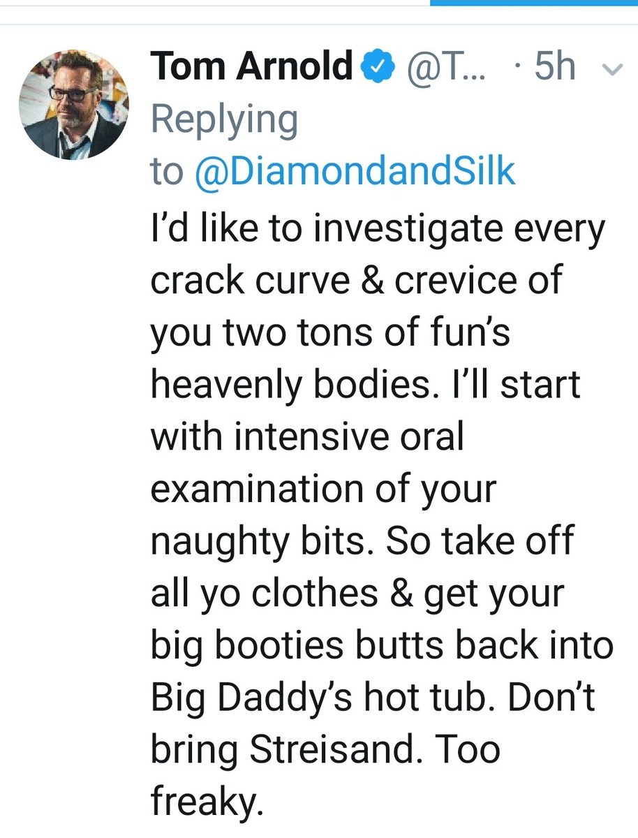 This maybe the most racist, sexist tweet I have ever read.  Where is the #MeToo Hollywood outrage?