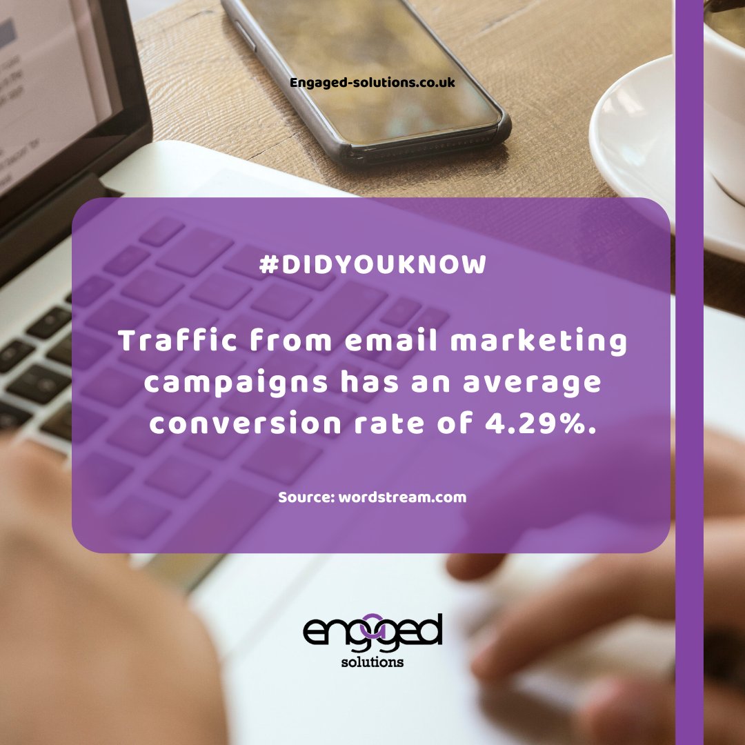 Engaged_S_LTD's tweet photo. Follow us for good content: @Engaged_S_LTD⁣
#didyouknow #digitalMarketing #Marketing #southyorkshire #LeadGeneration #LeadGen #websitedesign ⁣ #monday #googleads #didyouknow #google #mondaymotivation #digital #ppc #doncasterisgreat #sheffieldissuper #CVR https://t.co/xaMPpqcne2