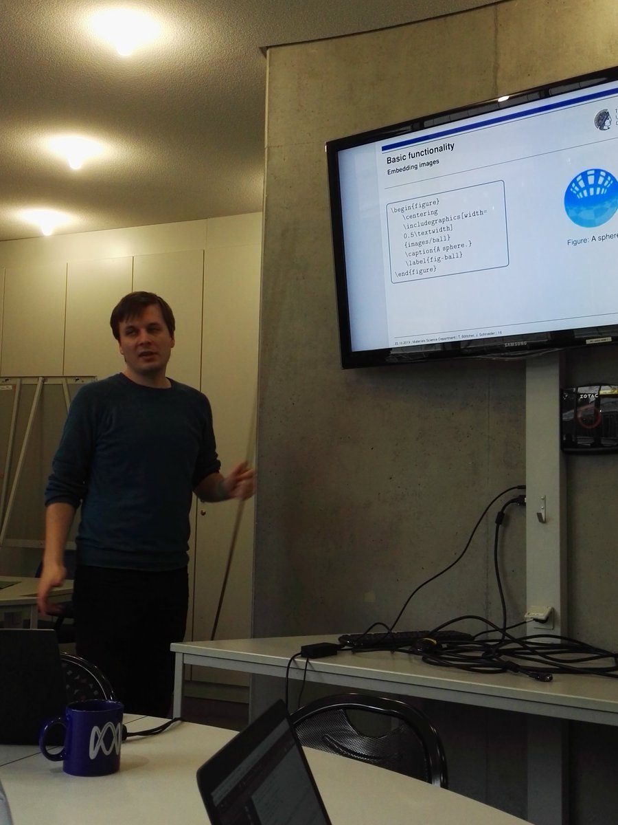 MarcoCol25's tweet photo. Great #LaTex introductory course given by my @TUDarmstadt colleague @TimBöttcher #PhDlearning #PhDlife #Science https://t.co/MPXbOgnZ8B