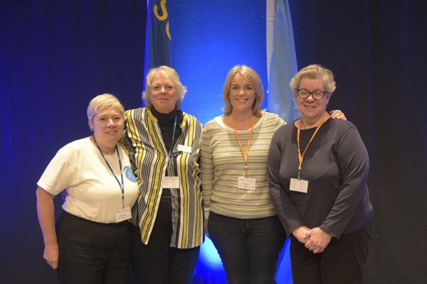 Members of the Federation's newest club at SIGBI Federation Conference.