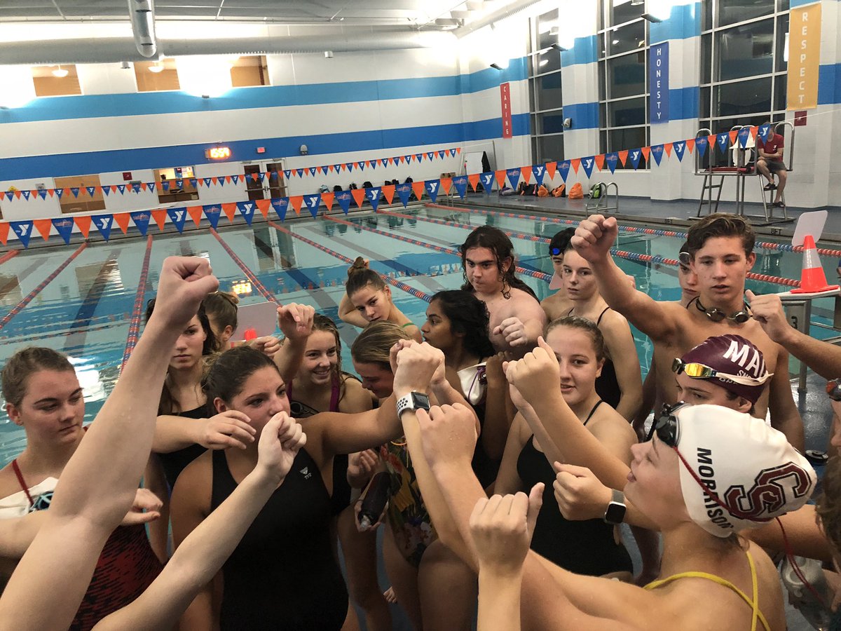 Amazing energy on the pool deck this morning! So excited for an awesome season! #Aquacougs <a href="/CannonCougarAD/">Athletics Department</a>