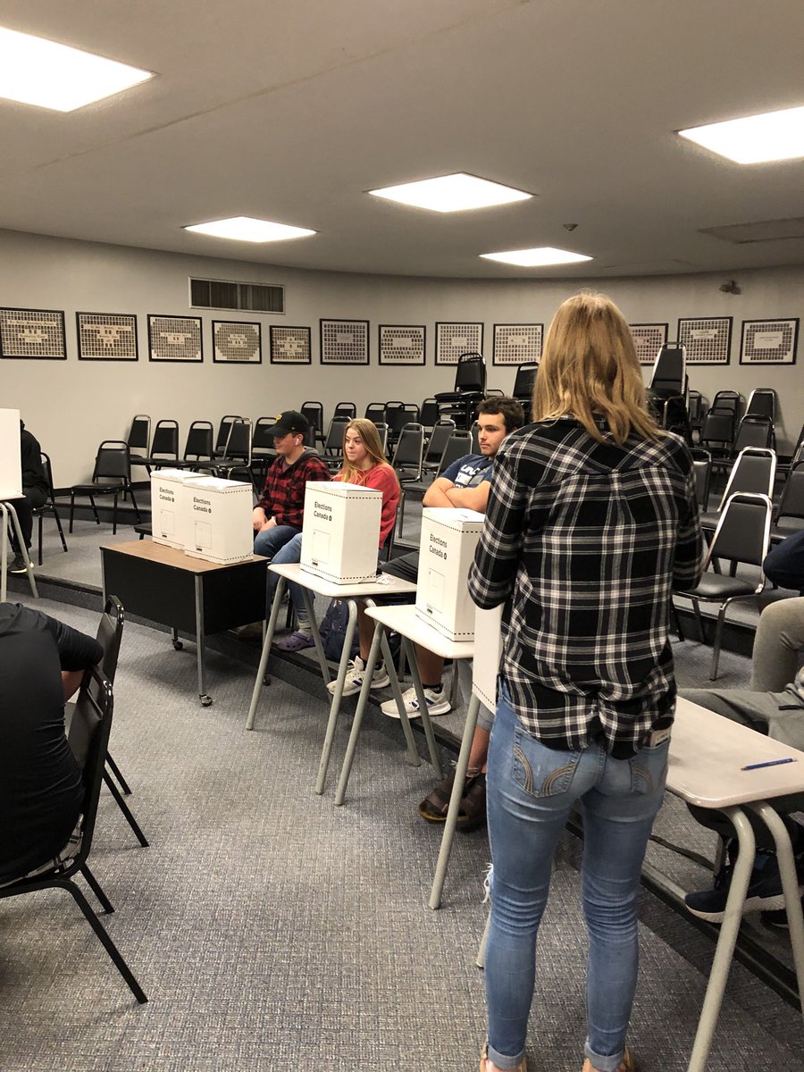 #StudentVoteCanada at LaSalle ISS. Let the youth voice be heard!