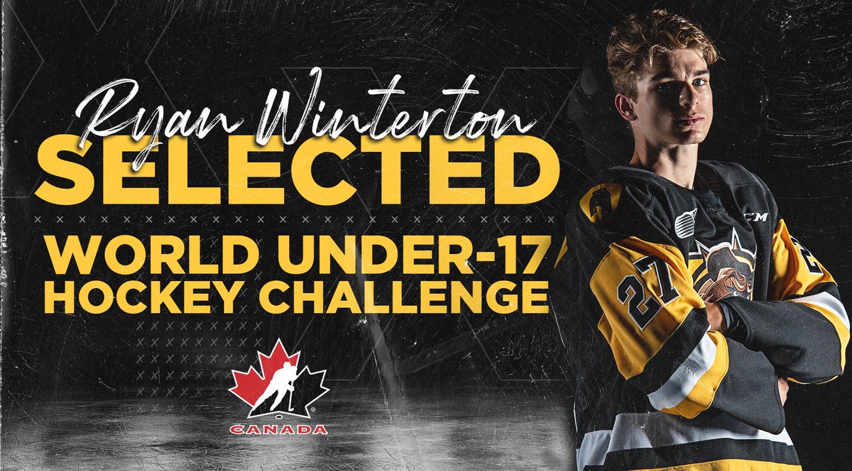 Ryan Winterton will represent Canada at the 2019 World Under-17 Hockey Challenge! #GoHAM 

READ 👉 hamiltonbulldogs.com/article/winter…