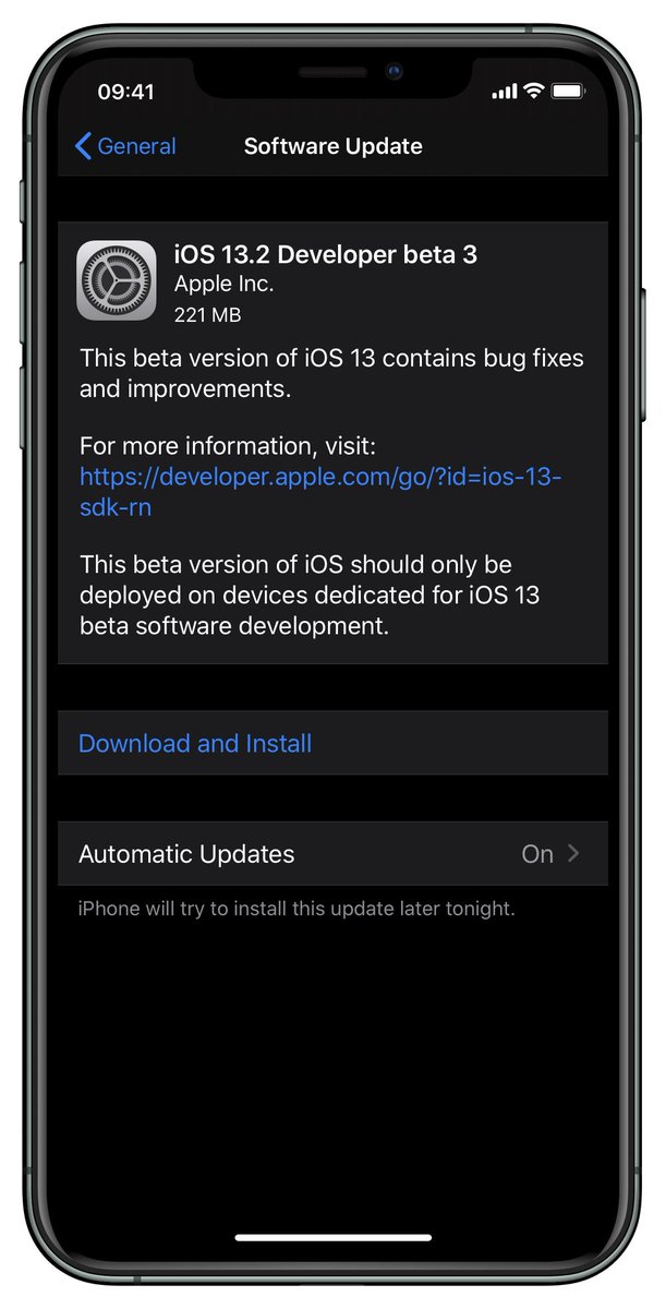 aaplpro's tweet photo. Доступна 👌🏻
#iOS132Beta3 #iPadOS132Beta3 https://t.co/Fakxj3cIXP