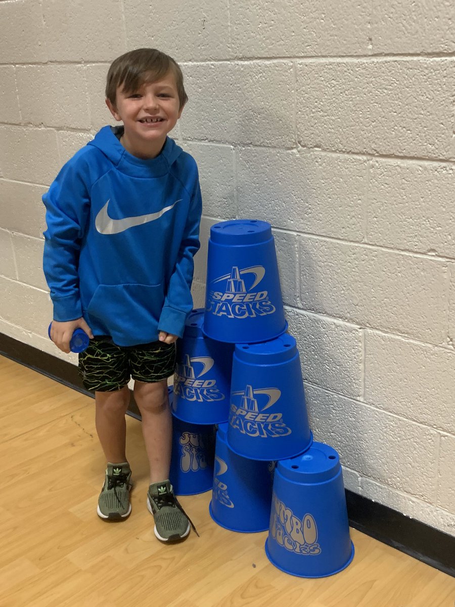 emilyrichPE's tweet photo. We enjoyed learning the sport of speed stacking from one of the best! A big thank you to Junior Olympian Luke Gramith for visiting @GlenwoodPrimary!
@SpeedStacksLuke
@FloydCoSchools https://t.co/85MX9ru0pA