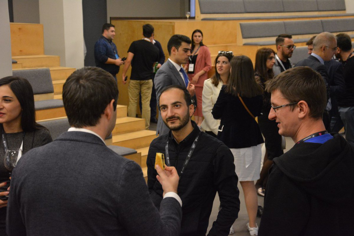 ChainPointConf's tweet image. On the second day of the Conference, networking event partner of #ChainPoint19 - @fasttoken_com, hosted the speakers and distinguished guests of the conference for a networking luncheon at their office headquarters.😍
#thinkthefuture #nooor #armenia4blockchain #Fasttoken