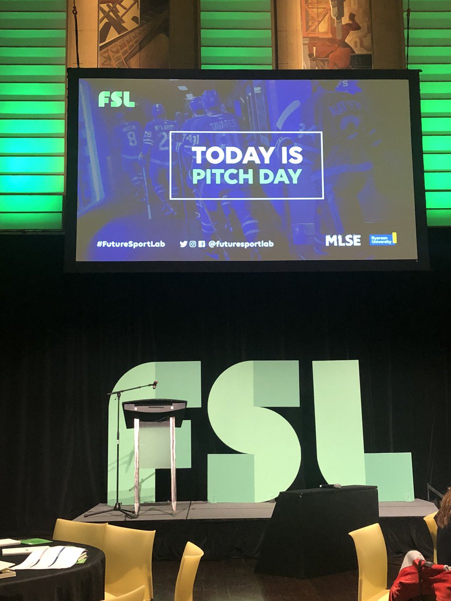 LitzWpg's tweet photo. Today is Pitch Day. Big ups to the groups presenting to the powerhouse sports and digital folks in the room for the #FutureSportLab https://t.co/sh3nTPvvJ7