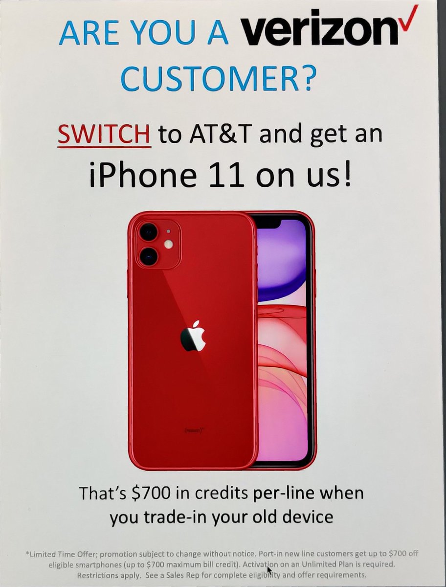 Excited to share some new promotions! We're just giving things away to give you great service!! EXISTING or NEW Customers, check em' out and come see me at Hudson! #ATTHudson #PrimeLife #Loyalty #Free11s <a href="/JoeReichow/">Joe Reichow</a> <a href="/DrewKellerPrime/">Drew Keller</a>