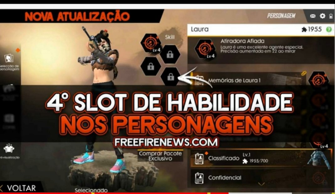 NFrederisk's tweet photo. @FreeFireBR Garena já tá na hora né , personagens pra dá  é vender e so 3 Slot?? https://t.co/PPimO5FdfW