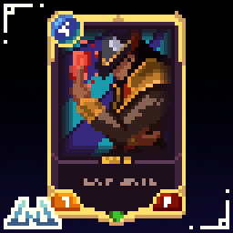 #octobit n°16 "Twisted" Since <a href="/riotgames/">Riot Games</a> showed us a new card game for their 10 year anniversary, I've made a Twisted Fate card in pixelart for today!

#pixelart #Pixel #League10 #LeagueOfLegends
