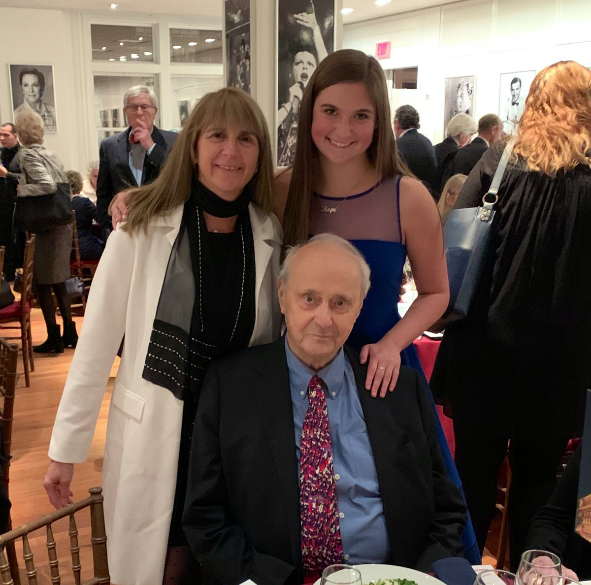 Today my dad receives the @carnegiemedal! He and my mom had a vision of a society where all people have the opp to enjoy a high quality life and have a voice in their community, which became @TowFdn. Congrats to all the other medalists & huge thanks to Carnegie. #CMoP #towonthego