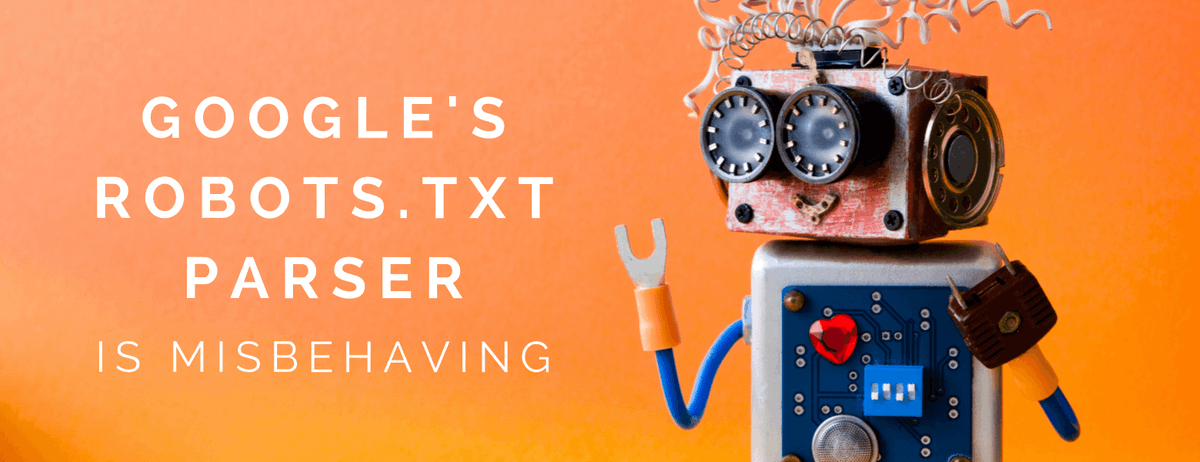Quick thread on the robots.txt issues that <a href="/TomAnthonySEO/">Tom Anthony</a> and I have been discovering recently, and that I talked about at #SearchLove yesterday.

(Prefer reading a blog post? distilled.net/resources/goog… 

Want a slidedeck to read? slideshare.net/DistilledSEO/s… )