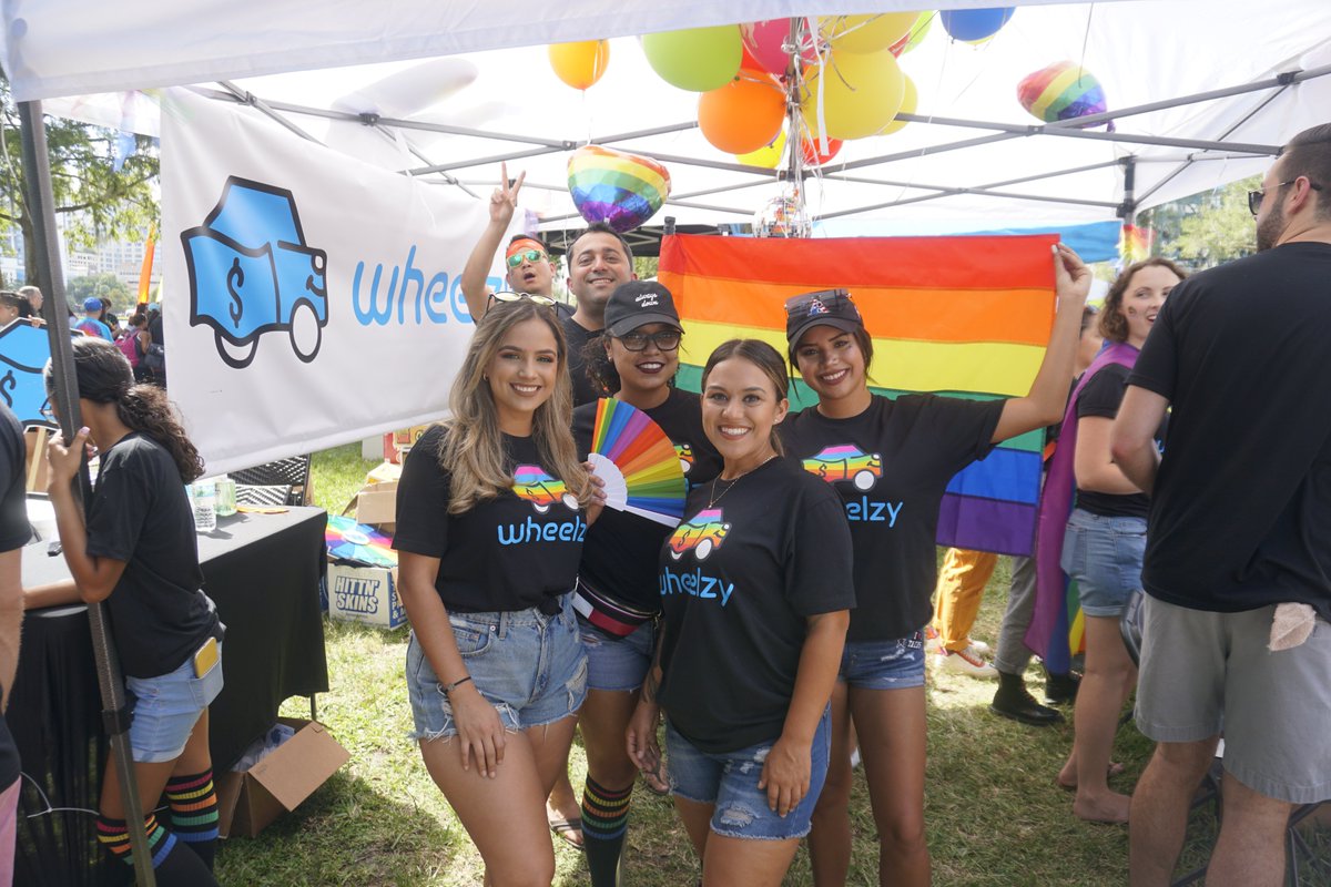 WheelzyBiz's tweet photo. Proud to be a sponsor for Pride!🌈 https://t.co/vL3PB9QMqh