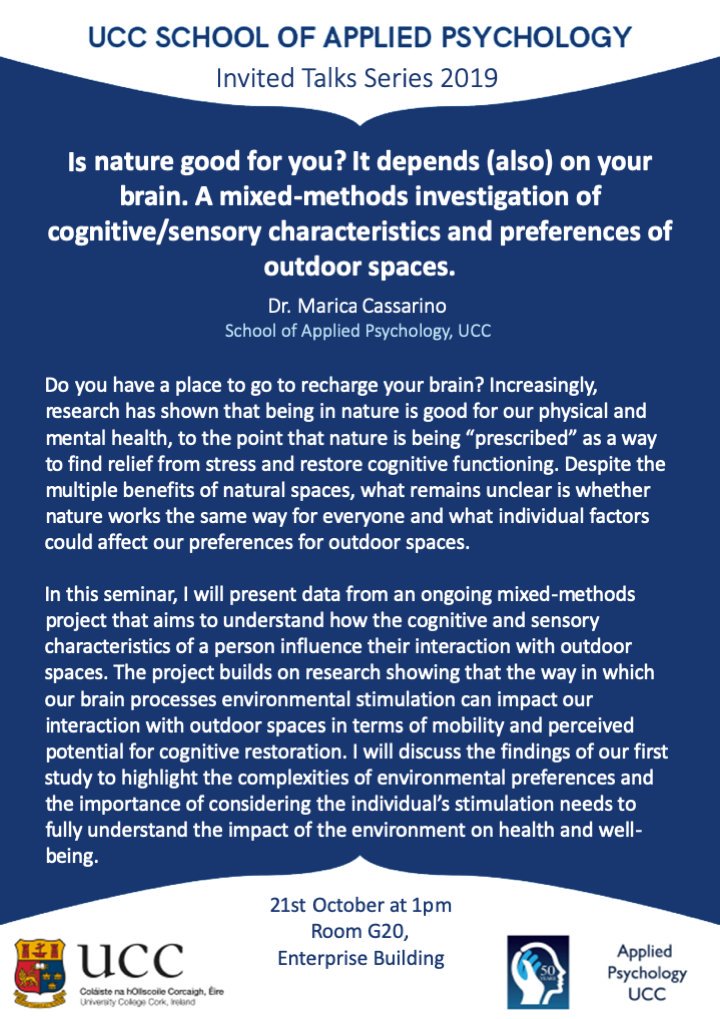 Applied Psychology UCC tweet media