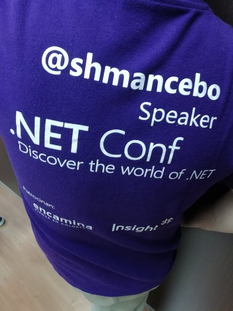 jorgefdezsa's tweet photo. Este chico organiza cosas chulas @shmancebo @ENCAMINA #NetConf2019 https://t.co/8wdvGuO89M