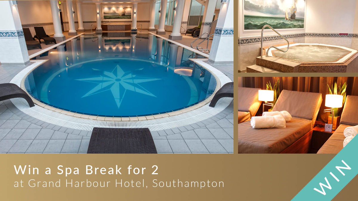spabreaks's tweet photo. We're giving you the chance to win a spa break for two at @SouthamptonGH! The prize includes one night's bed and breakfast, 3 course dinner, a 55 minute Full Body Massage and a 25 minute Express Facial. To enter, follow us (@spabreaks) and retweet this tweet #win #competition https://t.co/ahwmV5UgDg