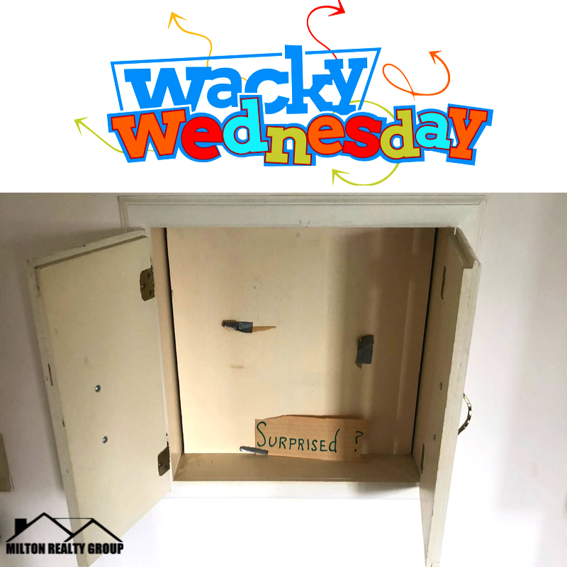 MiltonRealtyLLC's tweet photo. You could be a little wacky if you leave a note for the property management team to find during your move out inspection. 🤣

#WackyWednesday #miltonrealtygroup #harnettcounty #lillington #suprise #moveoutinspection #rentalproperties #propertymanagement https://t.co/lanLHxO6Rh