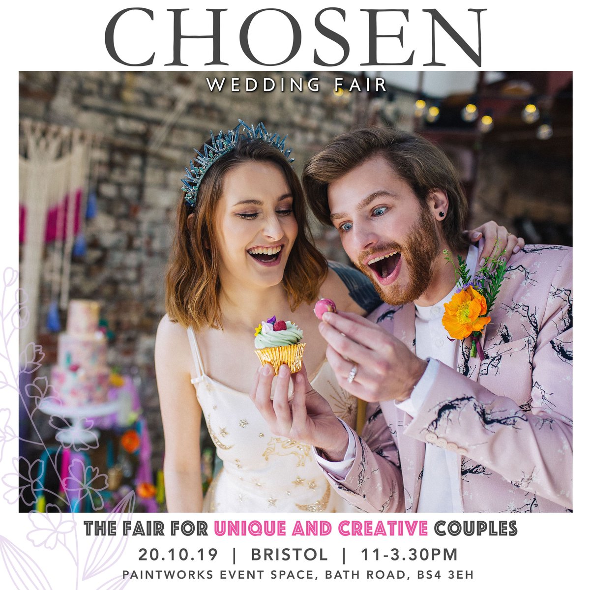 Were so excited to be exhibiting at the Chosen Wedding Fair at The Paintworks in Bristol this weekend! If you're looking for something different, want inspiration and a look at some awesome local suppliers then this is the place to be! #hirethelot #weddingsupplier #bristolbride