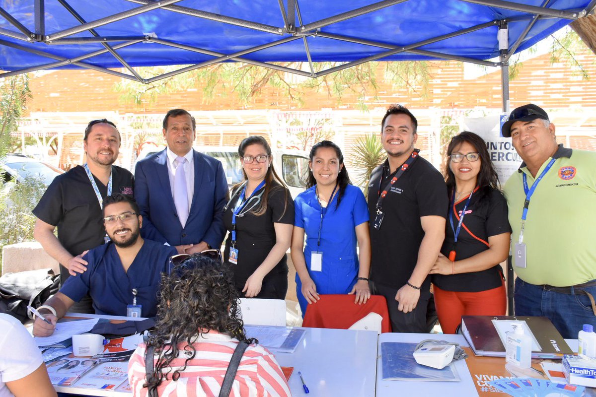 MuniSierraGorda's tweet photo. Feria de seguridad pública en localidad de #SierraGorda. La actividad organizada por el Departamento de Seguridad Pública contó con la participación de instituciones como SENDA, Carabineros, PDI, entre otros, quienes tuvieron la oportunidad de difundir su labor a nivel comunal. https://t.co/EAfnYlHmAs