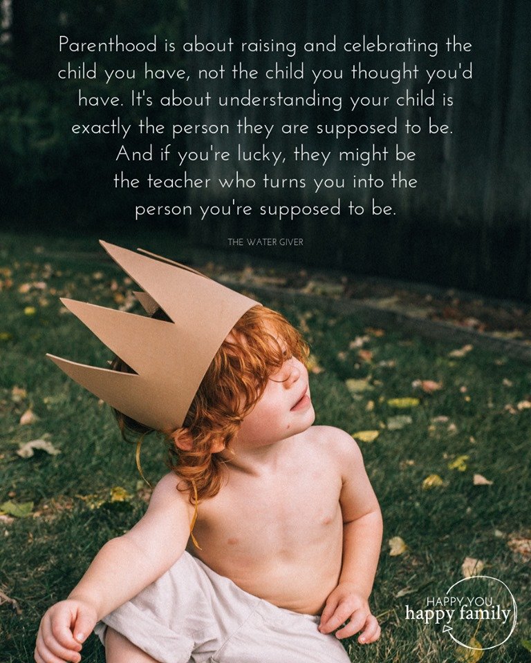 LOVE this quote from Happy You Happy Family! 💙<a href="/kellyjholmes/">Kelly Holmes</a> #quote For more amazing #parenting tips, check out their website at happyyouhappyfamily.com