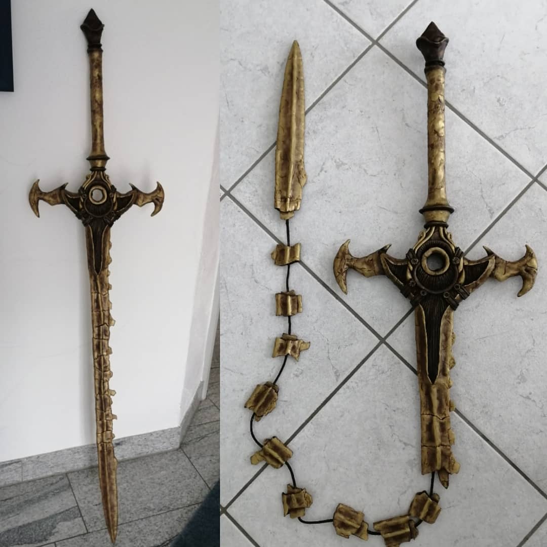 Fire Emblem Three Houses Sword of the Creator/Byleth Sword 3D printed