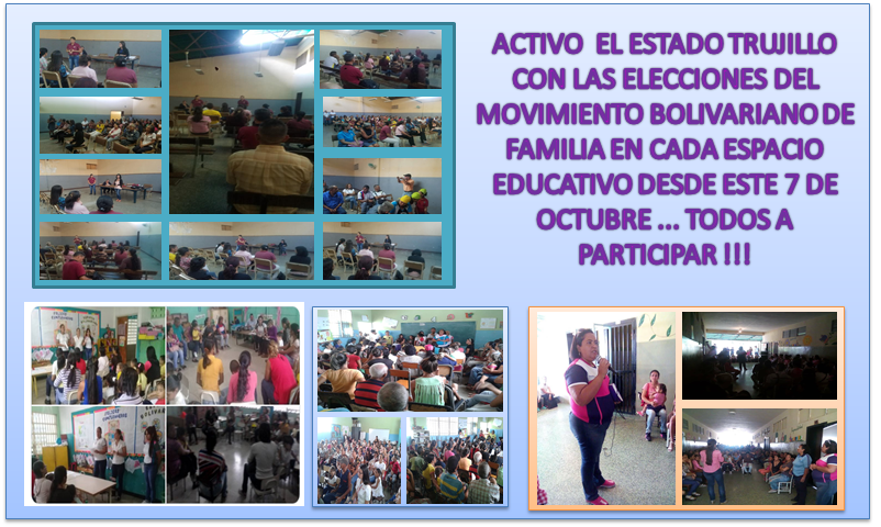 Comuni_Trujillo's tweet photo. Vamos juntos a la elección de las vocerias institucionales del Movimiento Bolivariano de Familias, piedra angular del proceso de comunalización de la Educación @NicolasMaduro @psuvaristobulo @JorgePerezVZLA @DLCE_MPPE @DGCE_MPPE #ParticipaEnTUConsejoEducativo #EleccionesMBF https://t.co/iB14u3LWZm