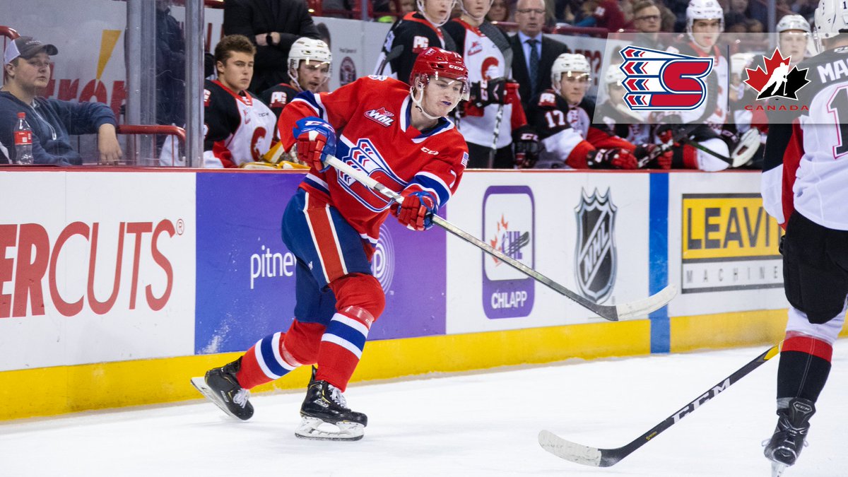 🇨🇦 | Congrats to Chiefs D <a href="/Graham_Sward03/">Graham Sward</a> on being added to <a href="/HockeyCanada/">Hockey Canada</a>'s roster for the upcoming World Under-17 Hockey Challenge!

🔗 | bit.ly/2MJKwP2

#GoChiefsGo