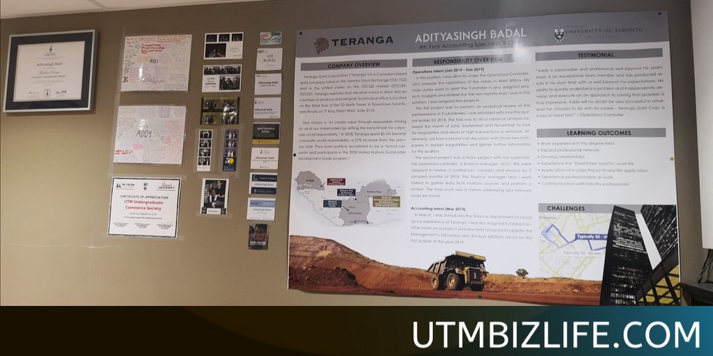UTMManagement's tweet photo. For his latest blog post, #ManagementUTM alumnus, Addy Badal (BCom, โ19) asks his friends to weigh in on why it is important to get involved on campus. https://t.co/o3iA0kttqC https://t.co/N5bx0eEujH