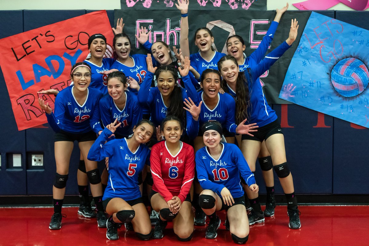 SMILE! You've just won the school's first volleyball title in 36 years
