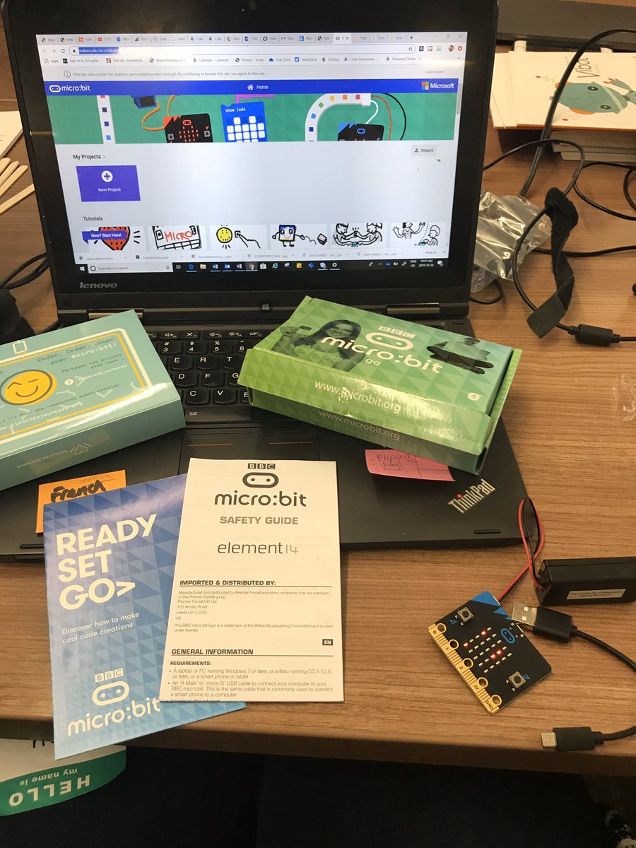 perrey's tweet image. Micro bit.... #CodeCreateTeach @KidsCoding #RCSDConnect