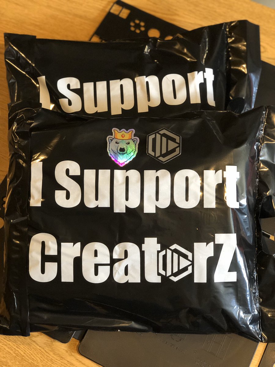 CreatorZ_'s tweet photo. First couple orders of our new hoodies ship out today! If you’re interested check them out at https://t.co/cCHbvmHSOI Currently all orders ship with at least one free limited addition sticker! https://t.co/ojCZtNPE4h