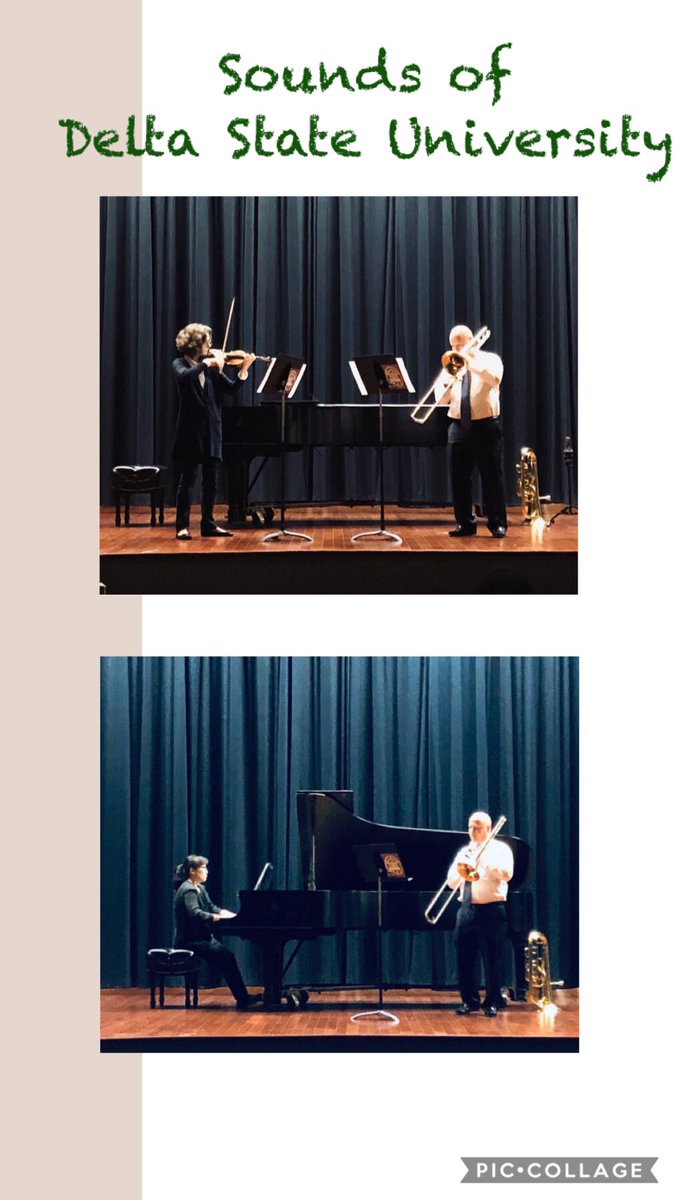 Enjoyed listening to DSU Faculty Members perform at Co-Lin today!