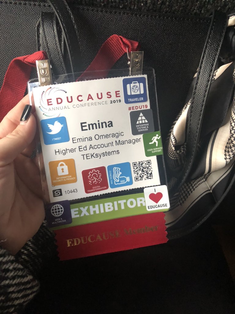 Educause Day 1 ✅ #EDU19 #educause19 #educause #highered