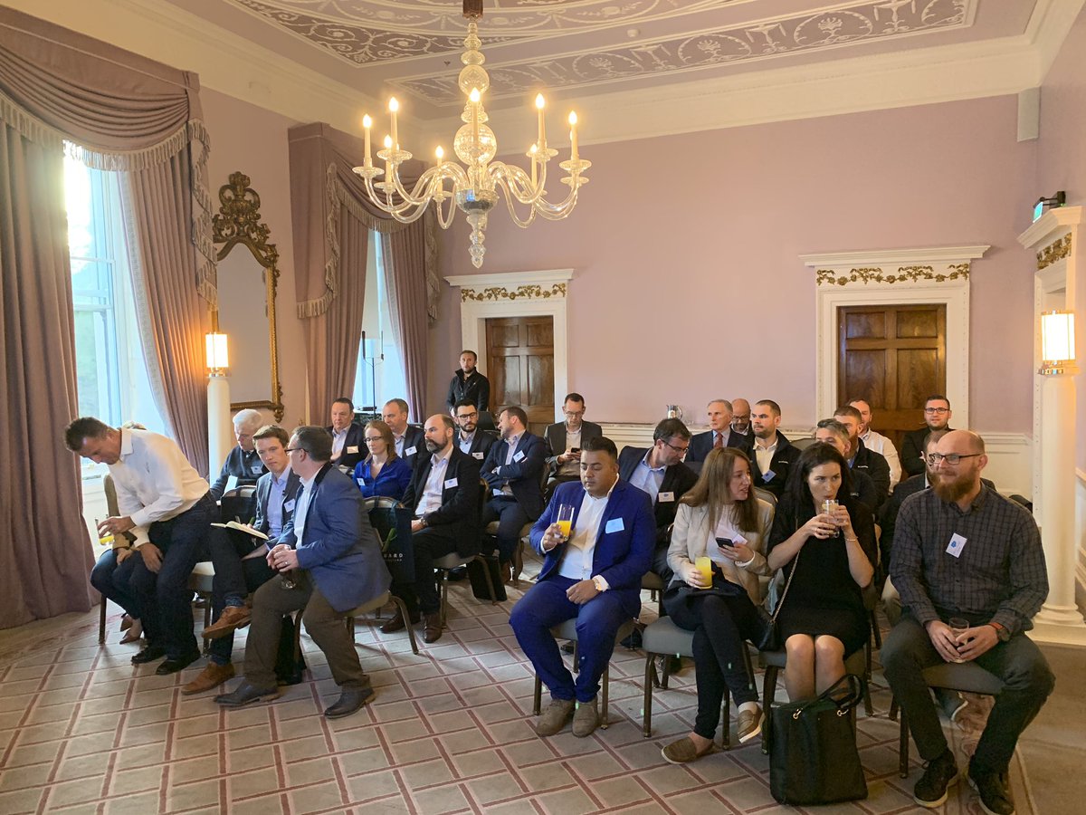 CiaranMcCullagh's tweet image. Smart CRM event with @SalesforceUK @VanguardCld &amp;amp; @getconga in the @theshelbourne Dublin #digitaldocumenttransformation #DigitalTransformation #sign #CLM #congacontractsforsalesforce #businessoutcomes