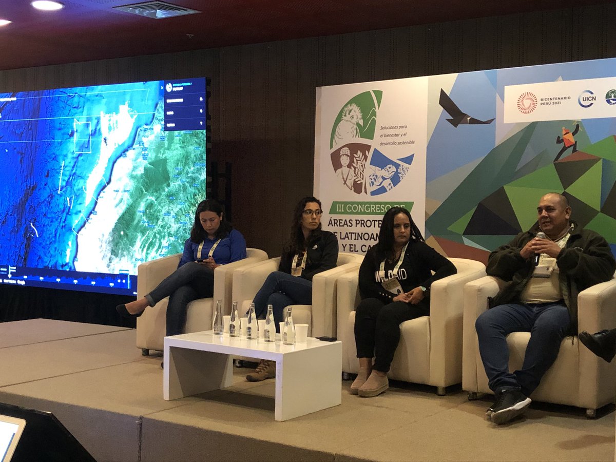 MigraMar's tweet image. Estamos con nuestros miembros de @MisionTiburon y @smithsonian en el evento de Global Fishing Watch como herramienta para el control de AMPs. 3er día en el #IIICAPLAC