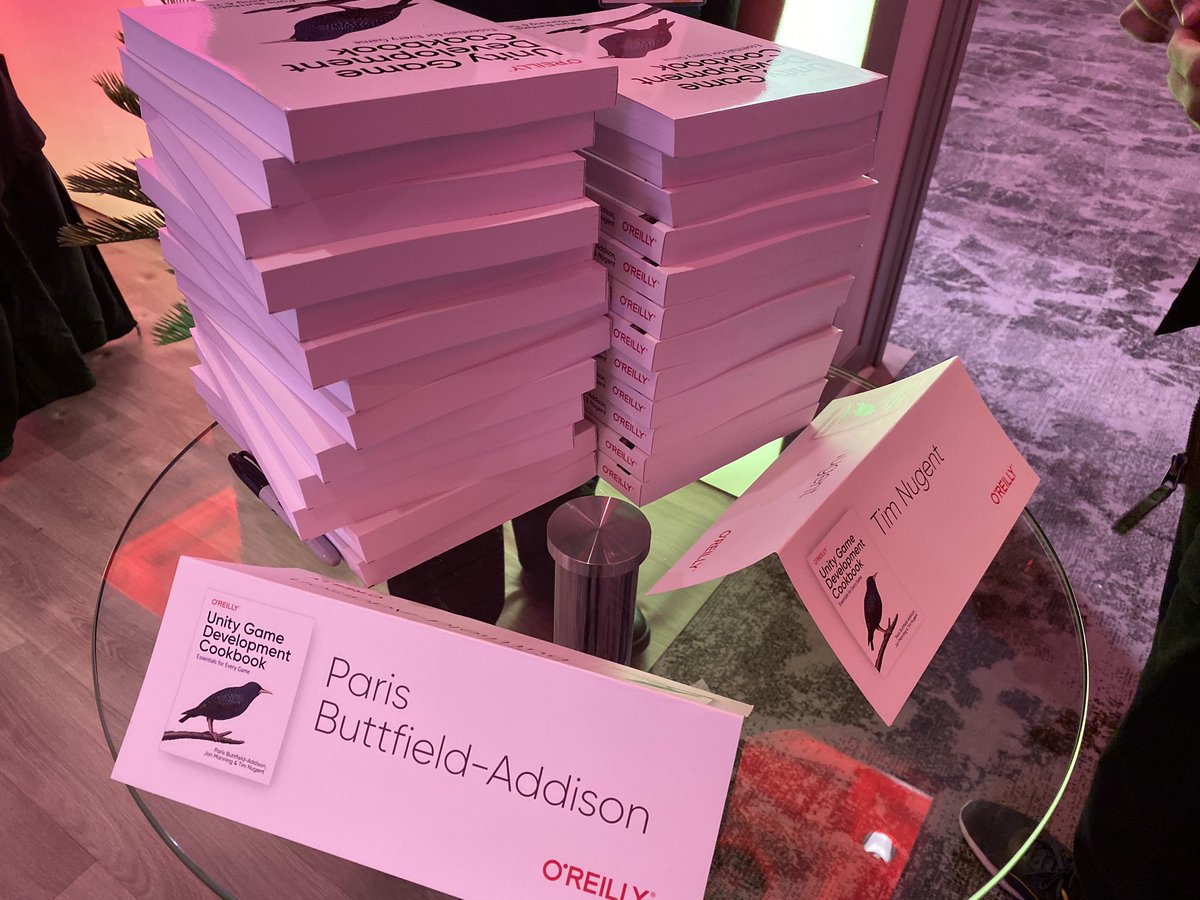 parisba's tweet image. Book signing! #OReillyAI