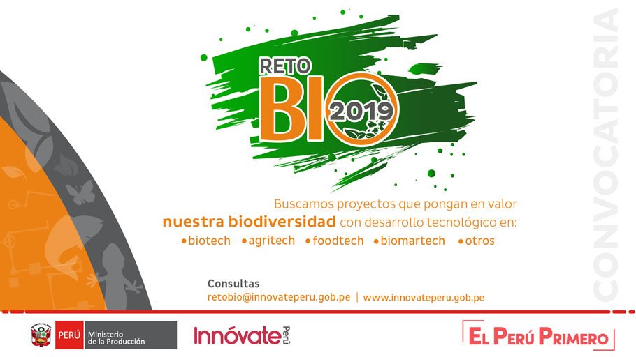 Start_UpPeru's tweet photo. ⚠️Cierre de la convocatoria para emprendedores #RetoBio2019
Hoy a las 13.00 hrs cierra la convocatoria para las categorías: emprendimientos innovadores y dinámicos del #RetoBio
La presentación de proyectos es a través de https://t.co/5V6P3aOEID https://t.co/XN2Ug6gIPz